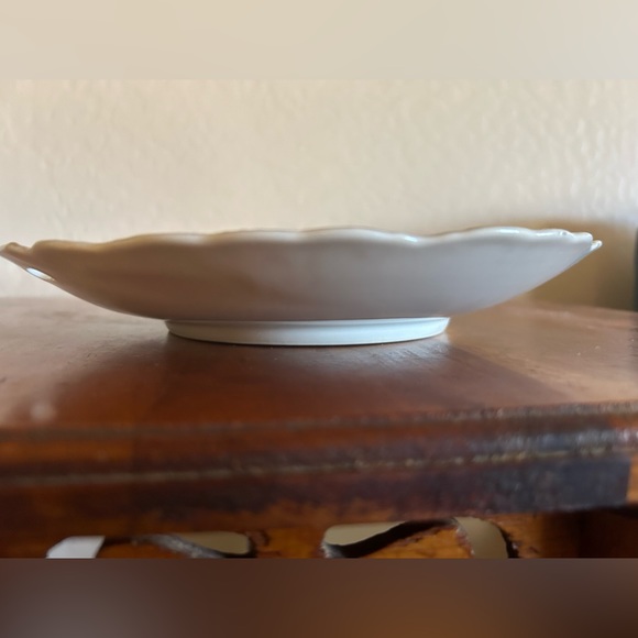 👀 HUGE SALE! VINTAGE LEFTON JAPAN BOUQUET/BUTTERFLIES 694 CAKE PLATE 9” - Picture 3 of 8